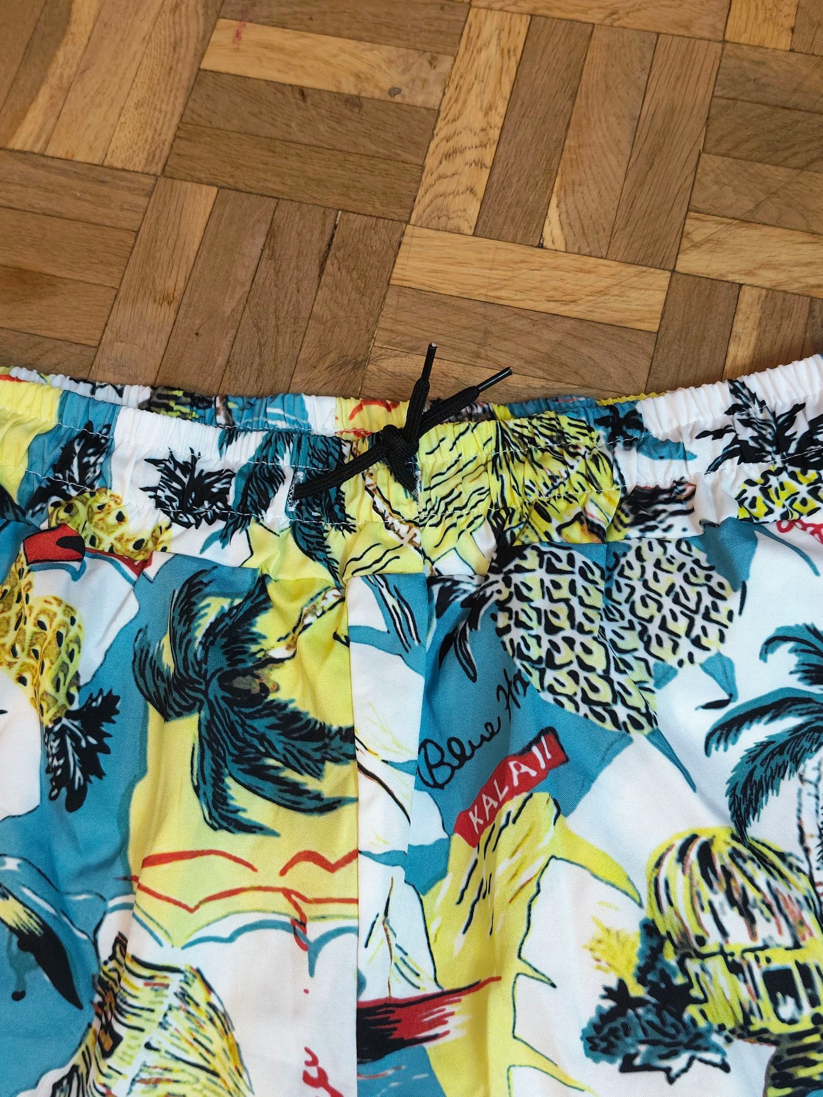 Dames Bermudas L/XL 100% geplooid polyester en zijzakken zomer/herfst – photo 2